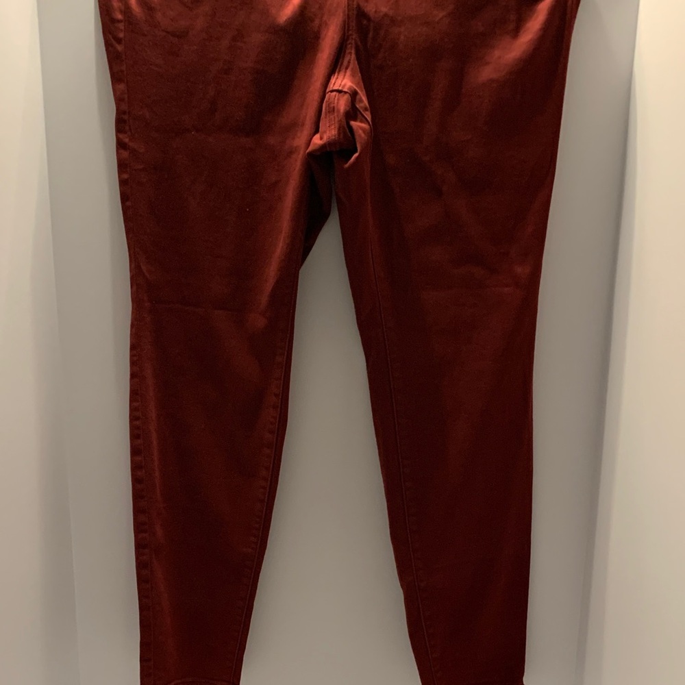 Lane Bryant Deep Red Jeans